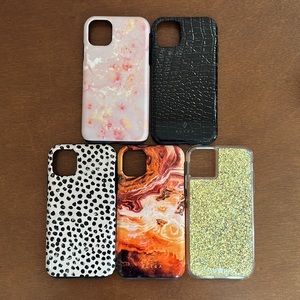 FIVE Burga and CaseMate iPhone 11 cases